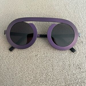 Blackfin Iridescent Gray Lilac Sunglasses